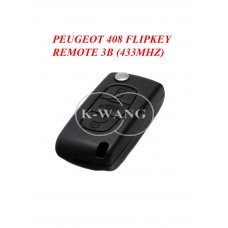 PEUGEOT 408 FLIPKEY REMOTE 3B (433MHZ)